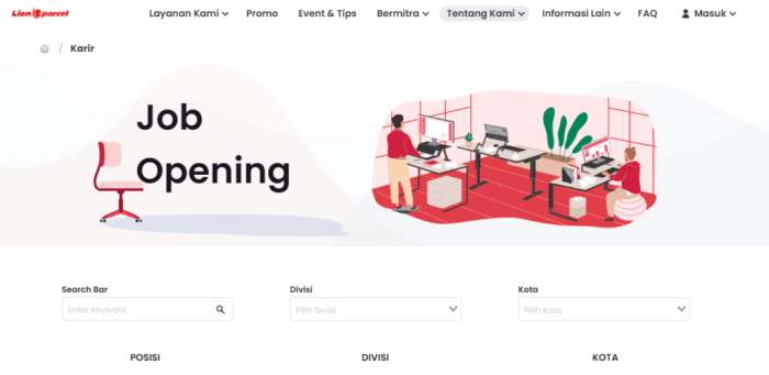 Peluang usaha lion parcel