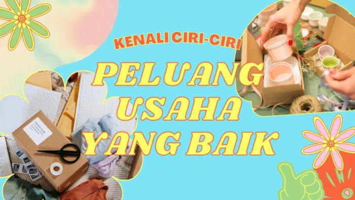 Ciri-ciri Peluang Usaha yang Baik dan Menjanjikan