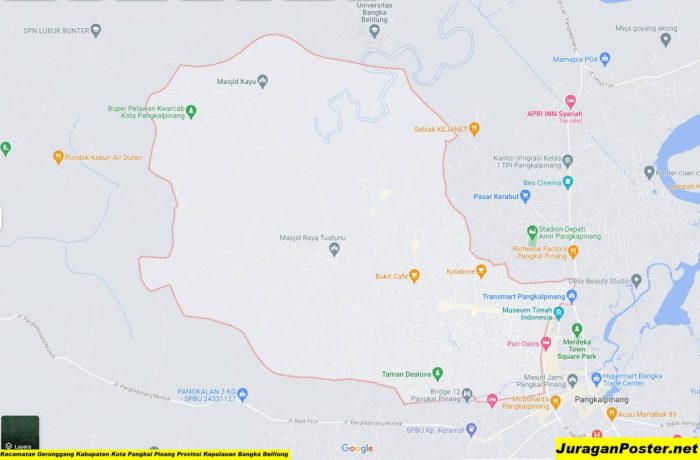 Peluang Usaha di Gerunggang Kota Pangkal Pinang, Kepulauan Bangka Belitung Mencari Emas di Bumi Laskar Pelangi