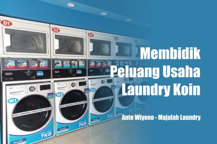 Peluang Usaha Laundry Koin Bisnis Menjanjikan di Era Modern
