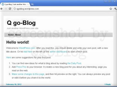 My Blog My Wordpress Blog