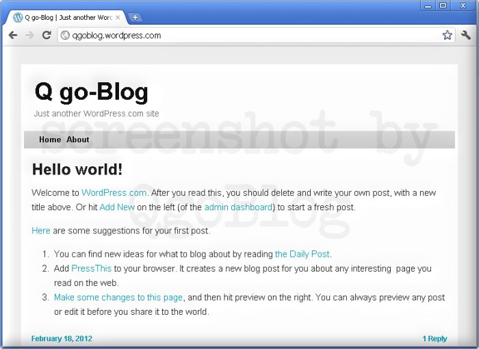 My Blog My WordPress Blog Panduan Sukses Blogging