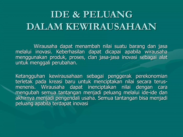 Kekuatan Ide Usaha dalam Mewujudkan Kesuksesan Bisnis