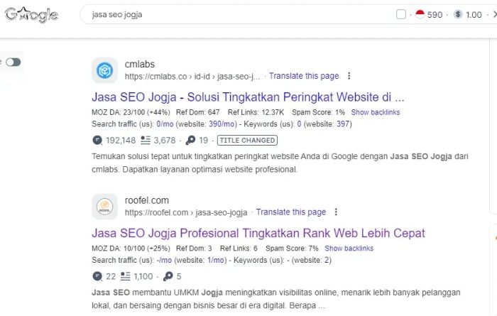 Cek SEO Website di Tenjolaya, Bogor untuk Bisnis Sukses