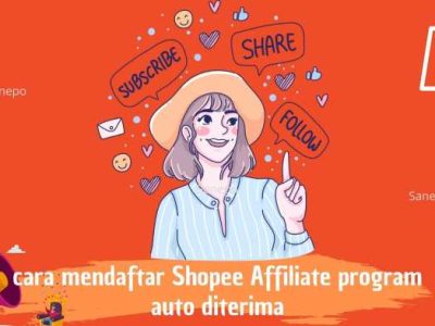 Cara Daftar Shopee Affiliate