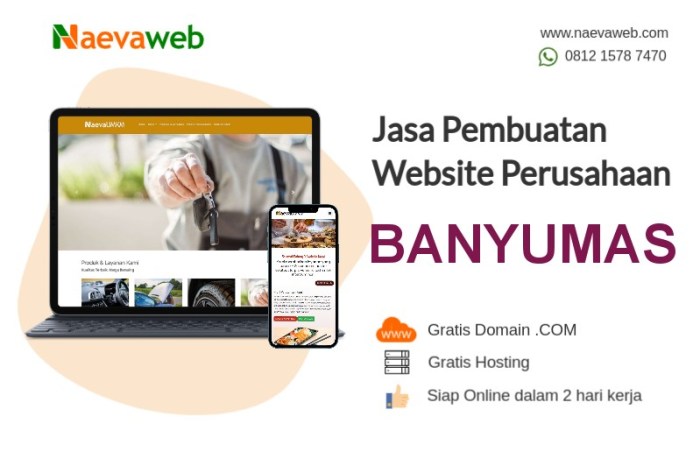 Jasa Pembuatan Website di Baturaden Banyumas Terpercaya