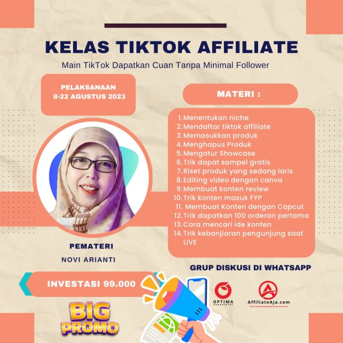 Affiliate Tiktok di Cugenang, Cianjur Membangun Peluang